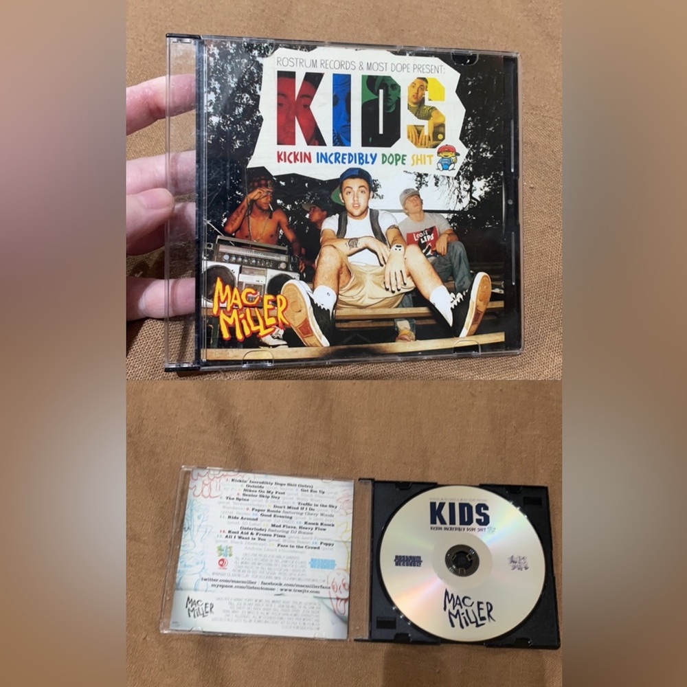 Mac Miller KIDS Kickin Incredibly Dope Shit Original Pressed Mixtape